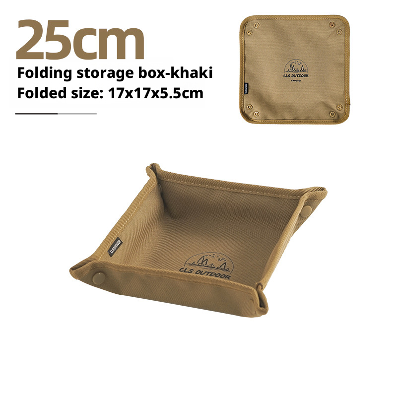 Outdoor camping storage tray, home travel storage box 008