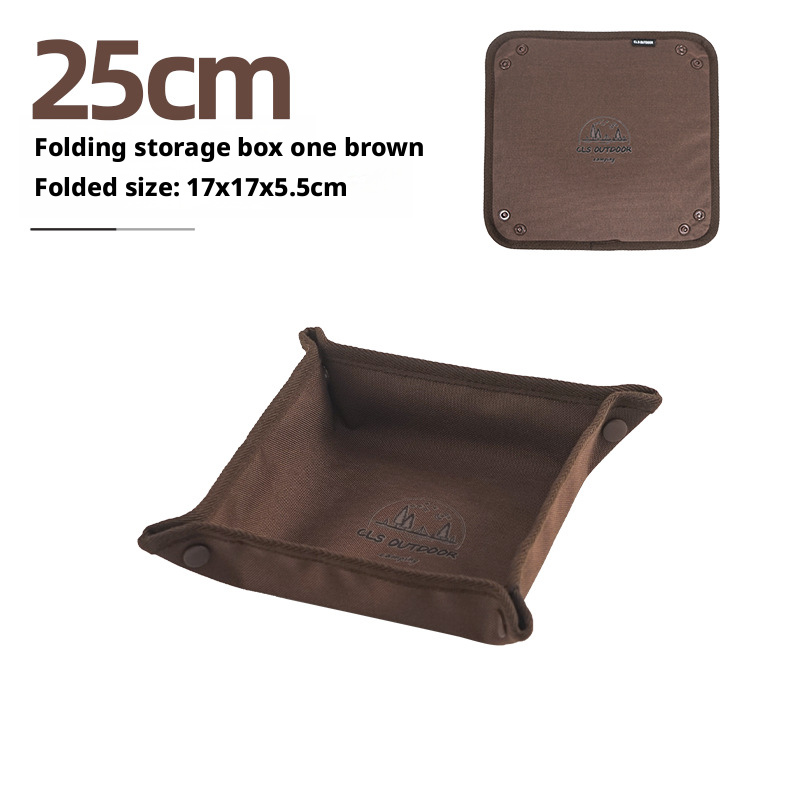 Outdoor camping storage tray, home travel storage box 008