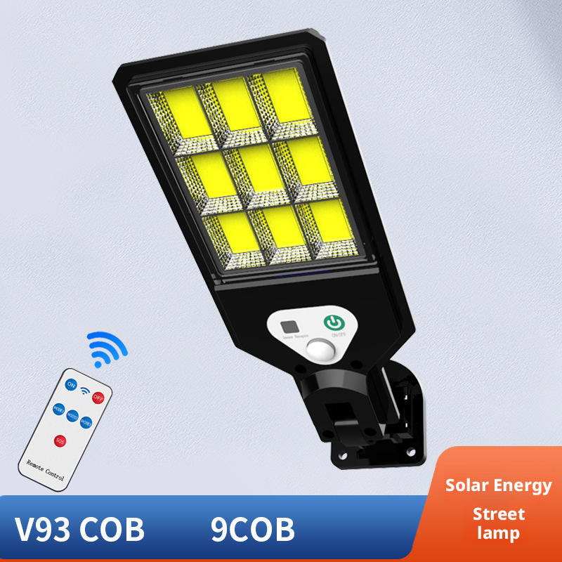 New outdoor solar street lights with human body sensing for illumination 038