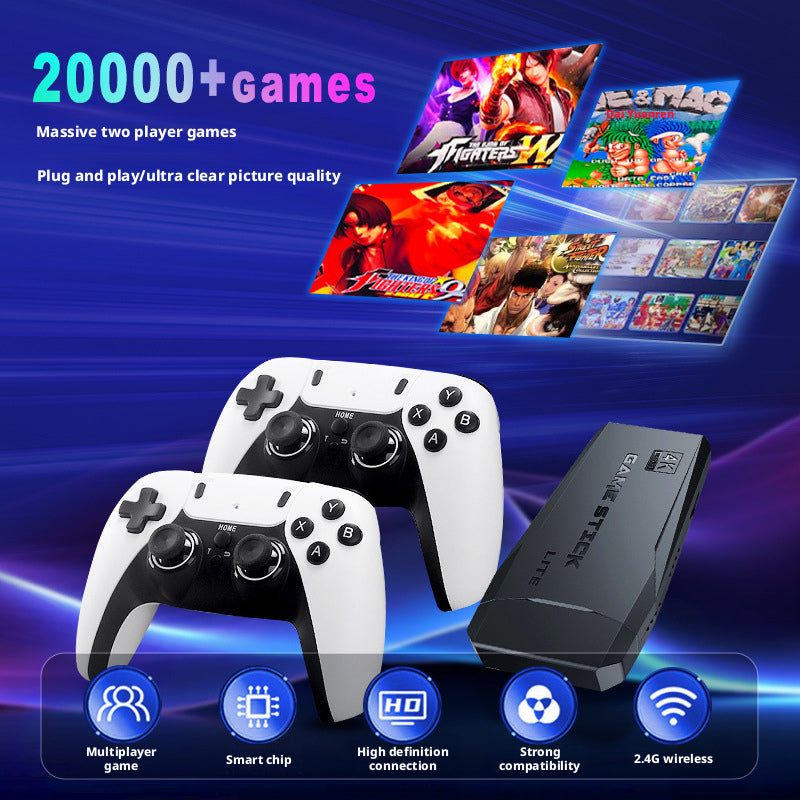 Home TV game console 2.4G HD HDMI dual player wireless remote sensing arcade 147