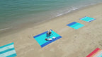 Folding portable beach mat for outdoor camping use 127