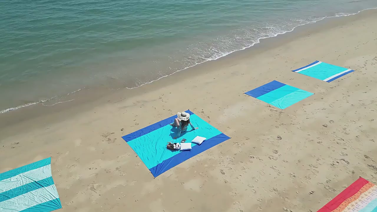 Outdoor lightweight beach picnic mat beach mat 128