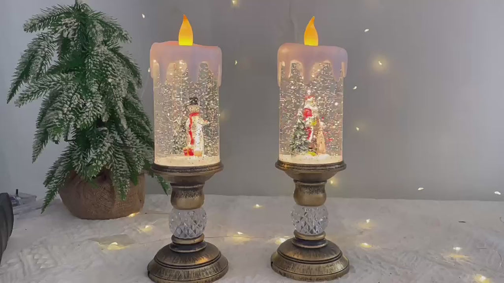 Christmas decorations candle lights Christmas crystal lights 132