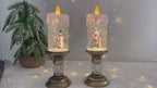 Christmas decorations candle lights Christmas crystal lights 132