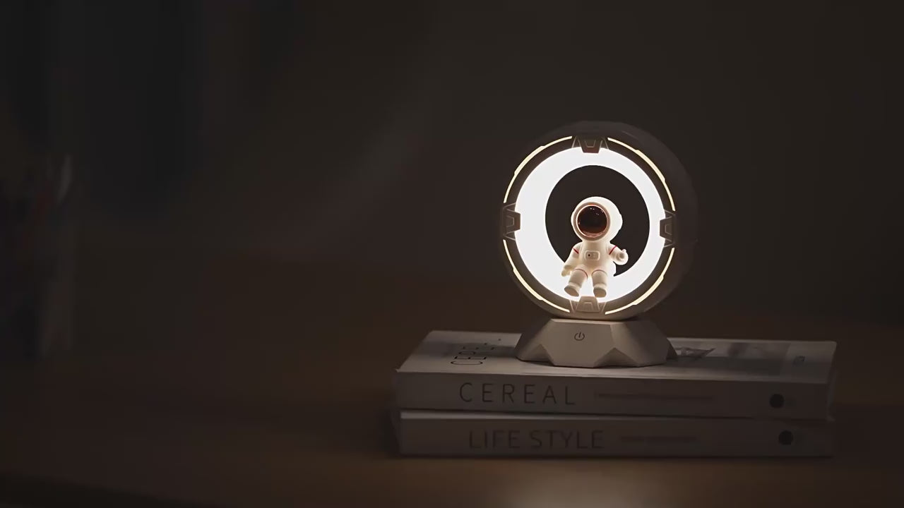 Creative Luminous Night Light Desktop Ornaments Atmosphere Gift Astronaut Night Light 004