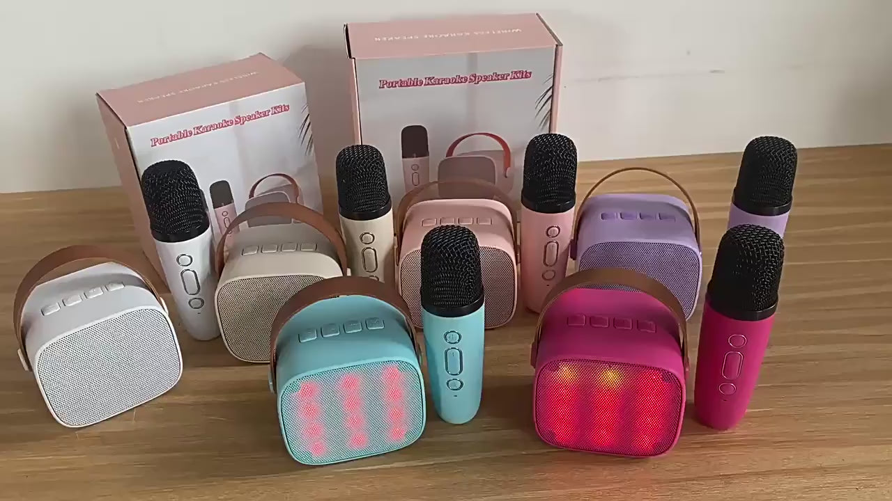 P2 Bluetooth speaker microphone integrated children's karaoke device 172